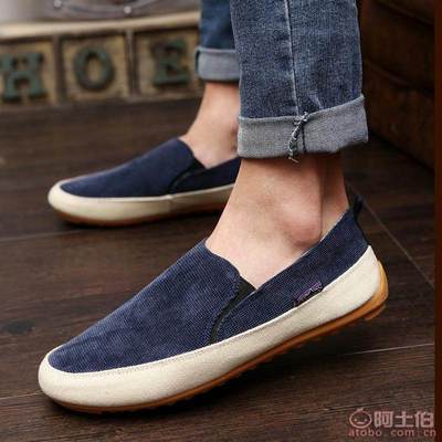 【2015夏季新款時(shí)尚男士套腳一腳蹬懶人鞋流行低幫帆布男鞋廠家直銷03683】泉州市洛江區(qū)馬甲步步上鞋業(yè) - 產(chǎn)品庫(kù)